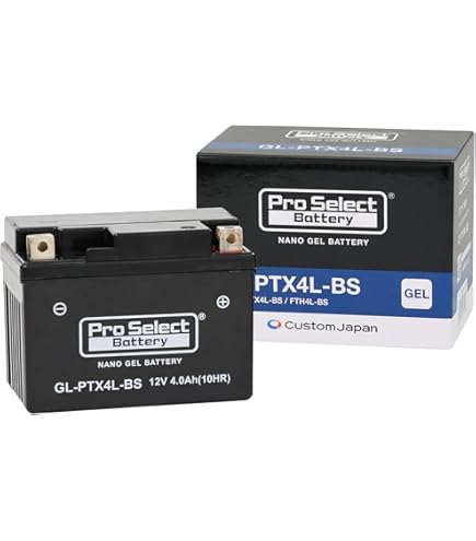 Amazon | ProSelect(プロセレクト) バイクバッテリー GTZ4V互換 GL